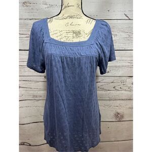 Style & Co medium blue‎ t shirt 2710